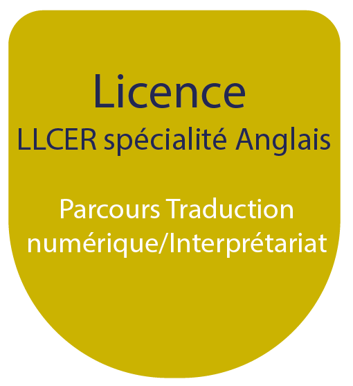 Licence LLCE spécialité Anglais : Parcours Traduction numérique/Interprétariat