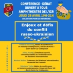 Conférence : enjeux et défis du conflit russo-ukrainien