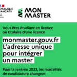 Nouvelle plateforme : Trouver mon master !
