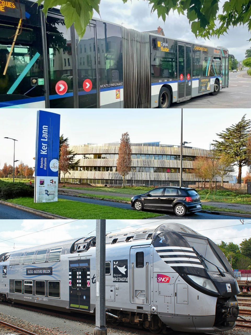 Accès transports campus